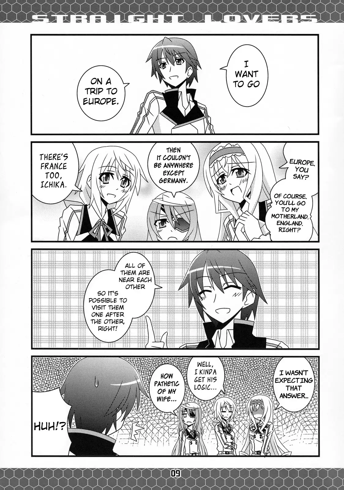 Infinite Stratos - Straight Lovers (Doujinshi) Chapter 0 8